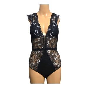 Sophie B Black Lace Bodysuit